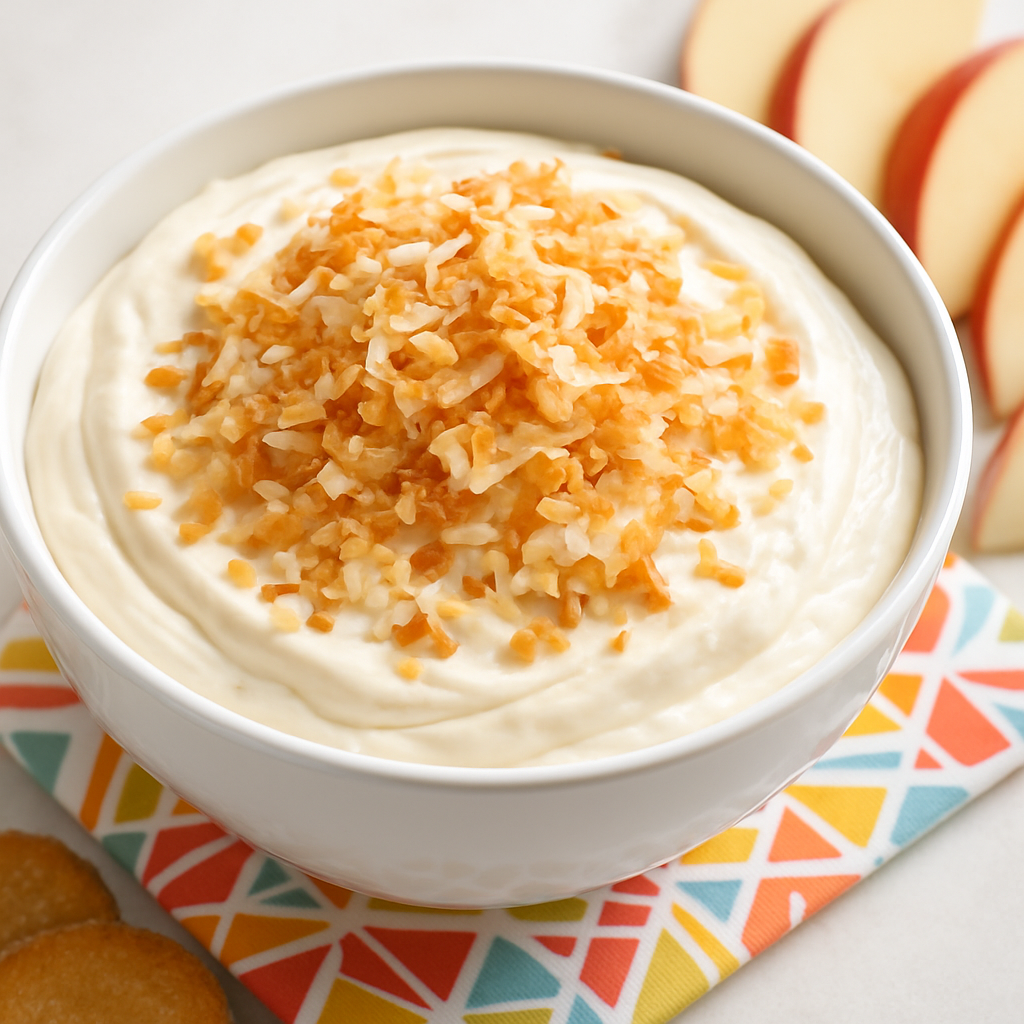 Dip de Crema de Coco