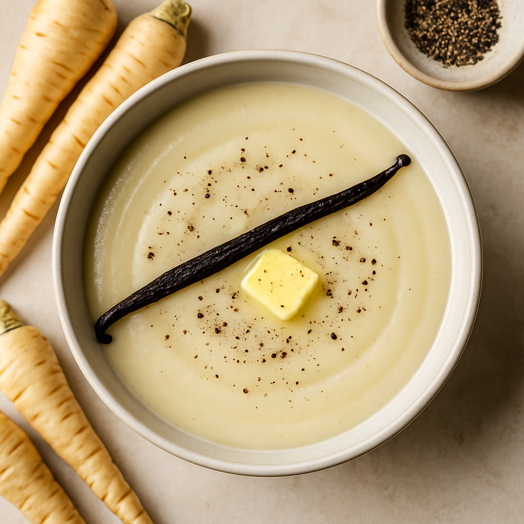 Parsnip Soup with Vanilla