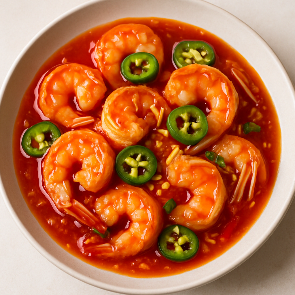 Camarones al Chili