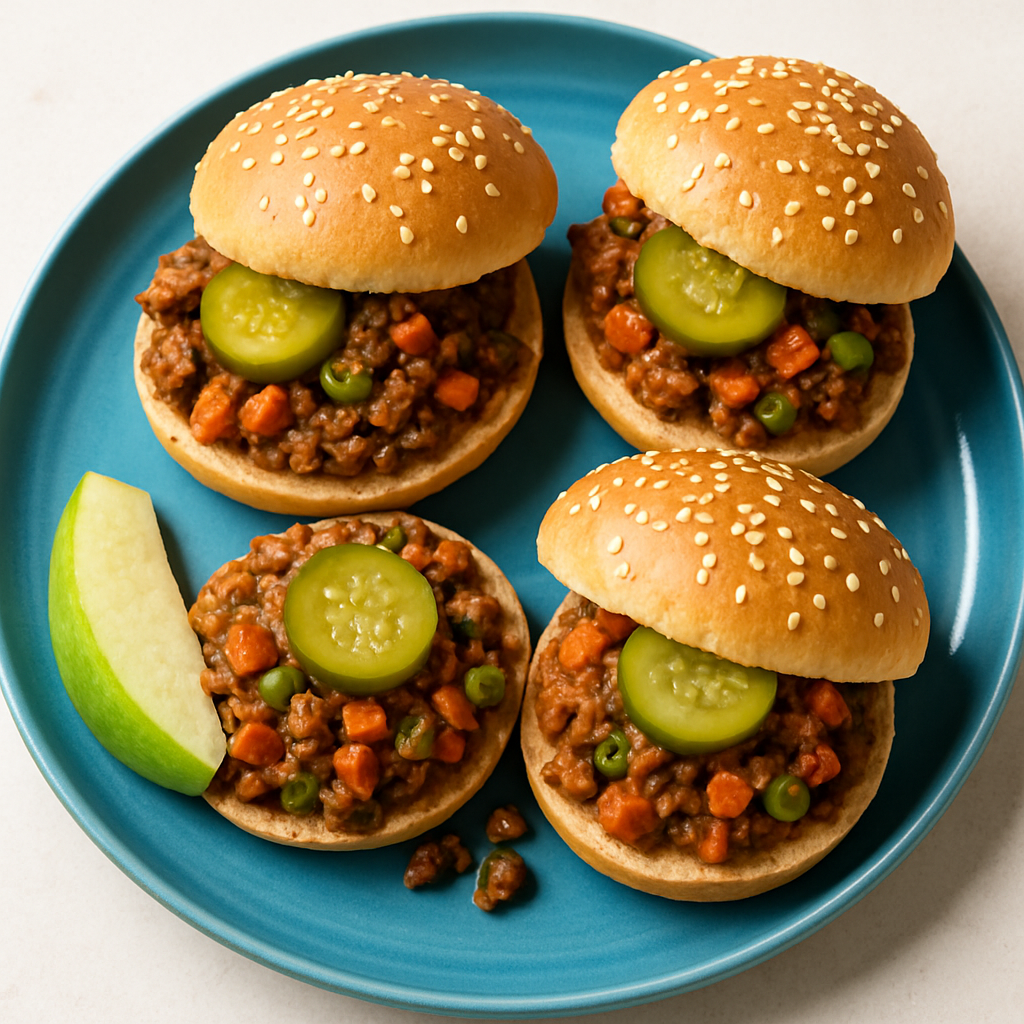 Slow Cooker Beef and Veggie Sliders