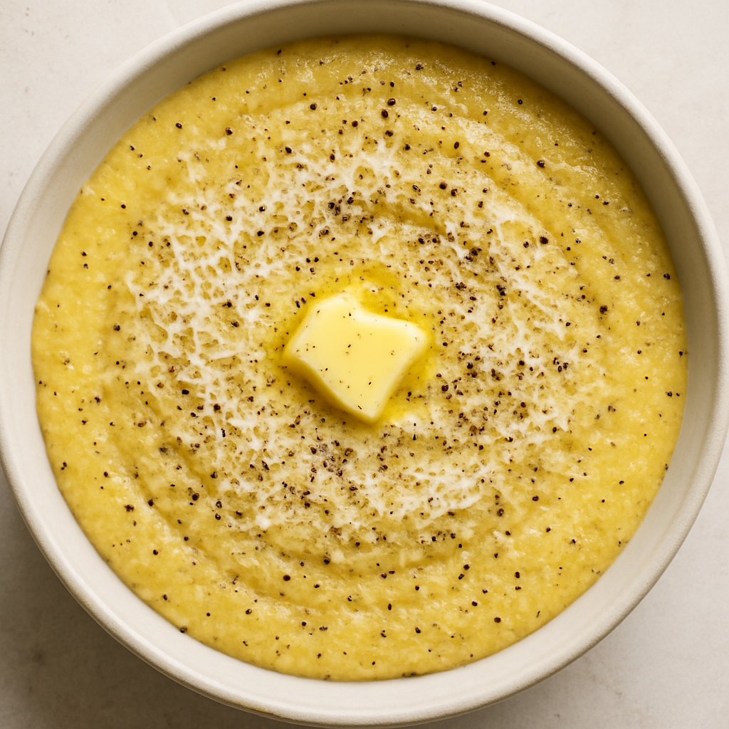 Polenta Cacio e Pepe