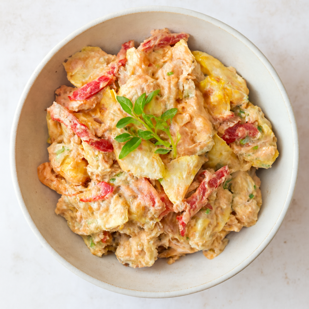 Ensalada de Papas Inspirada en Cajun