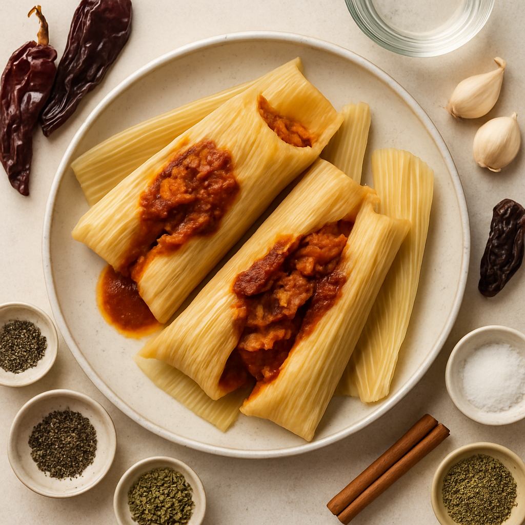 Steamed Pork Tamales