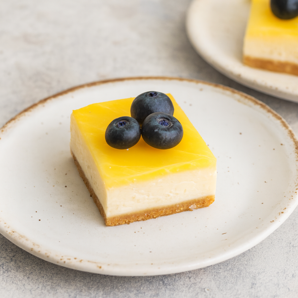 Double Lemon Cheesecake Bars