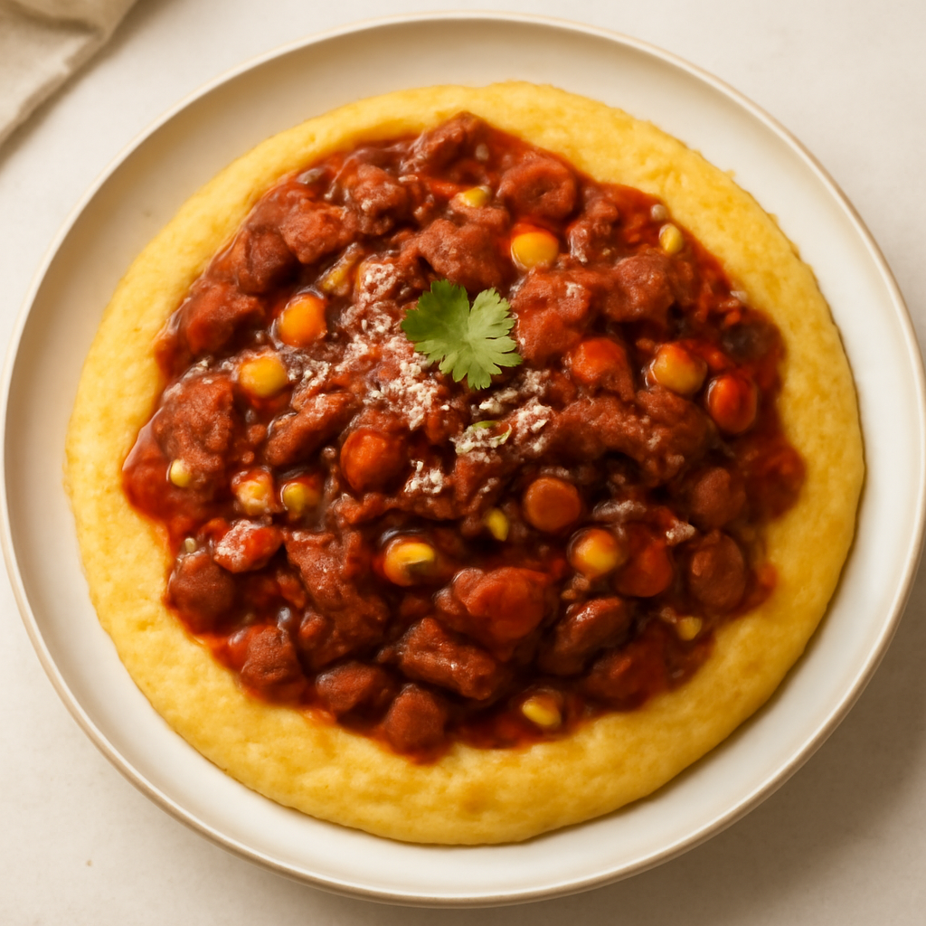 Pastel de Polenta Mexicano