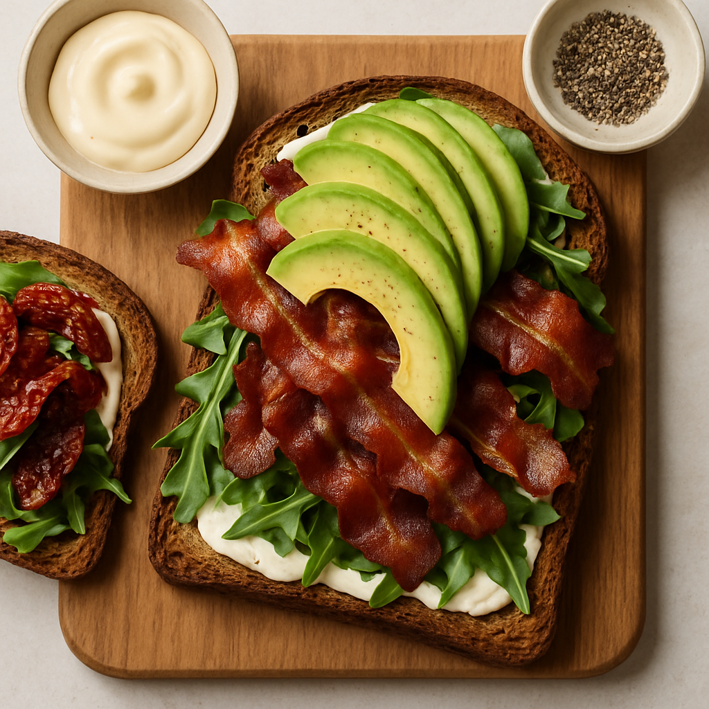 Sándwich BLT con Aguacate
