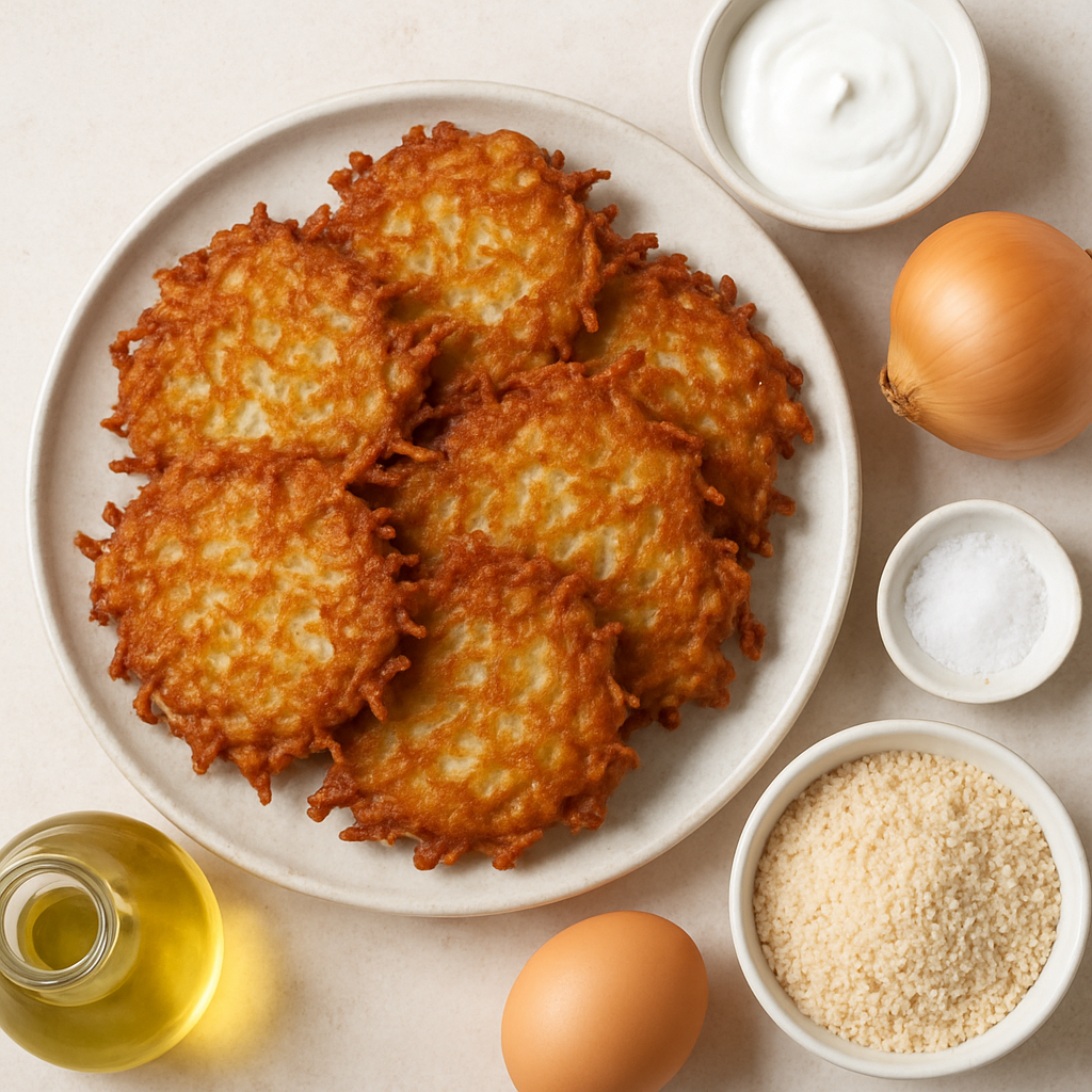 Classic Potato Pancakes (Latkes)