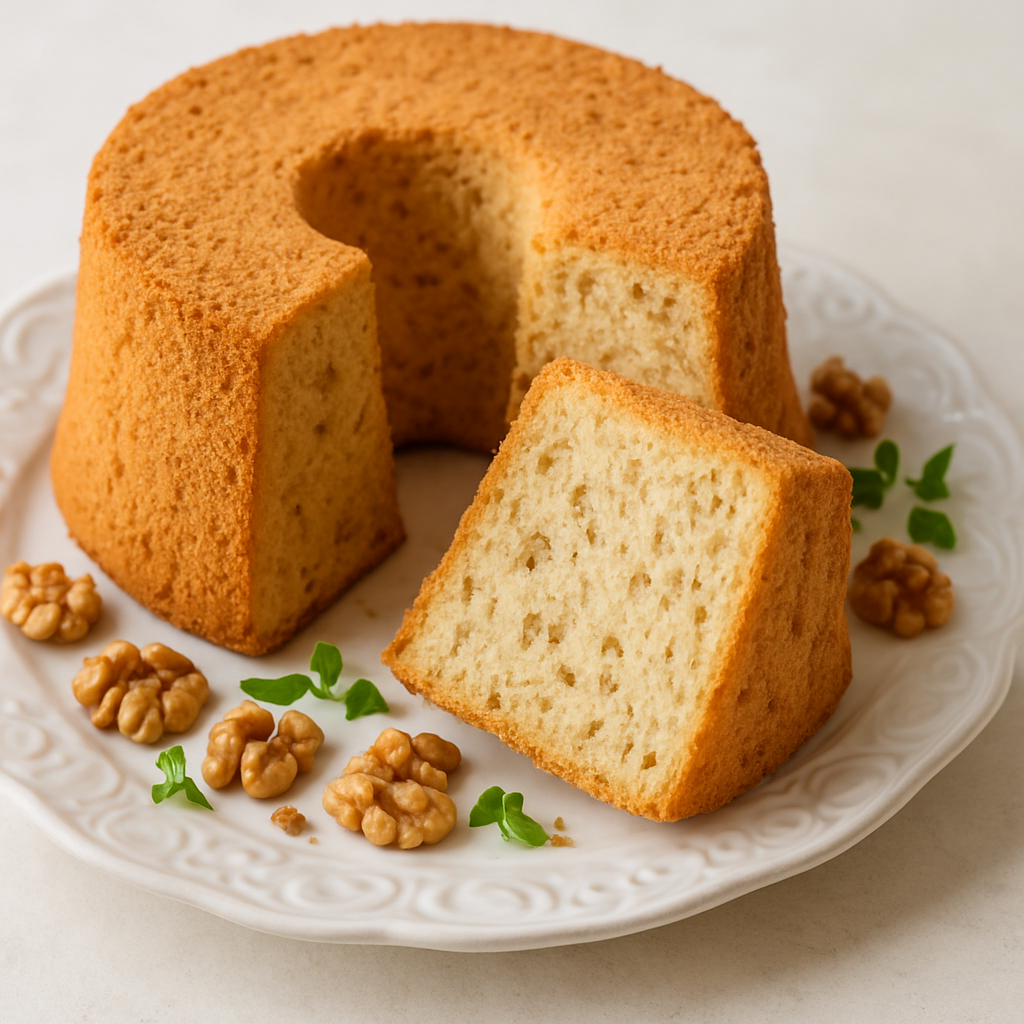 Pastel de Nueces Chiffon