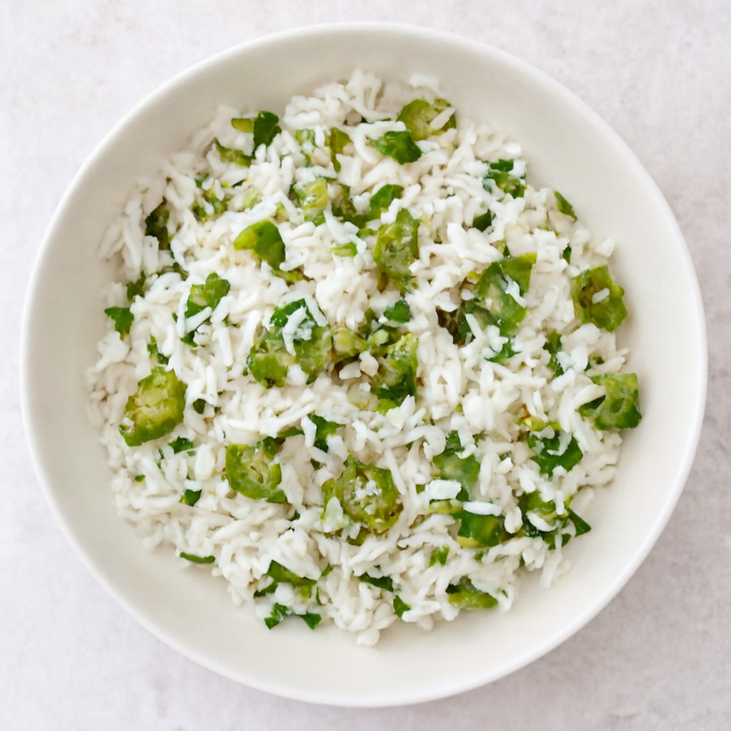 Rice With Okra