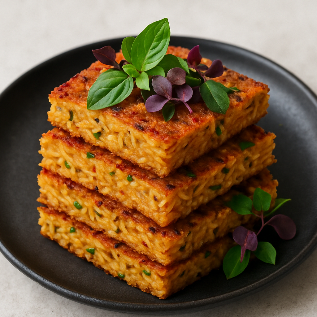 Spicy Noodle Cake