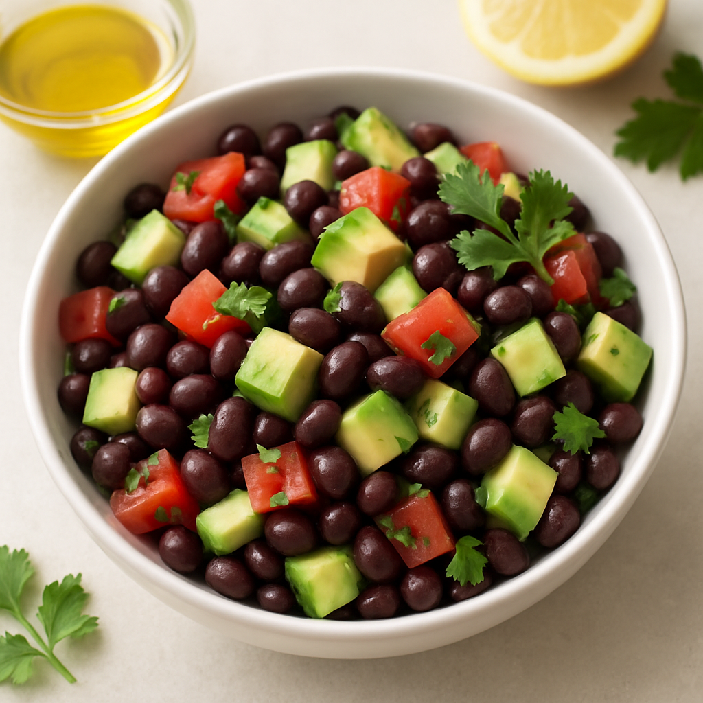 Ensalada de Verano con Frijoles Negros