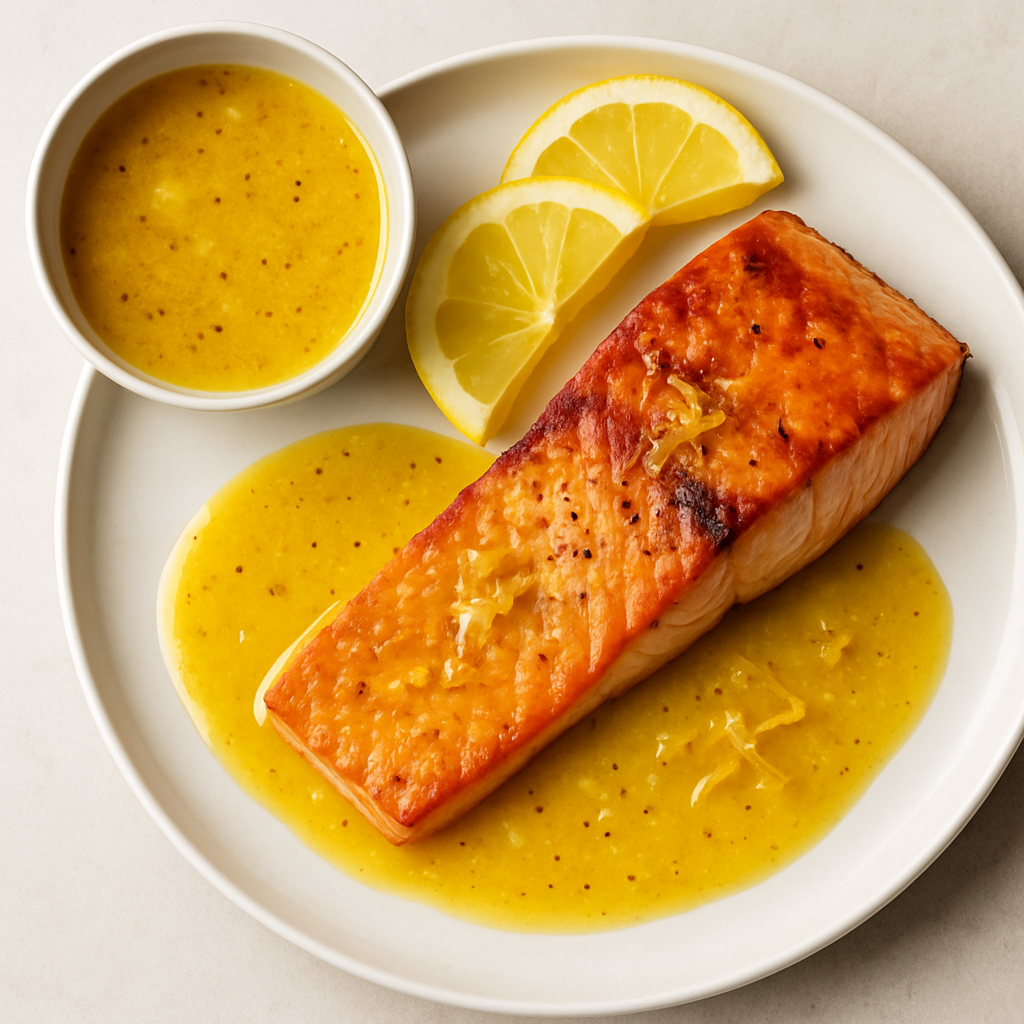 Salmon with Citrus Dressing