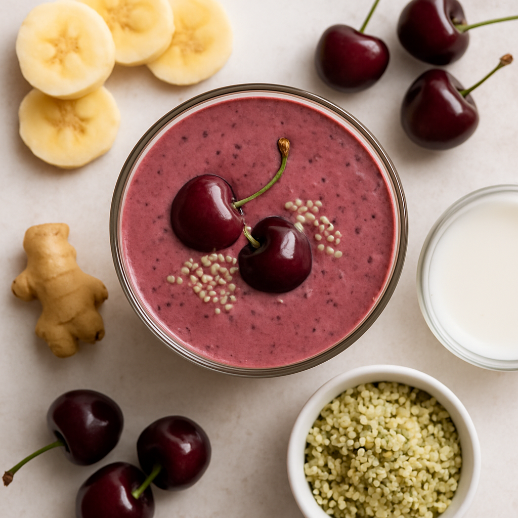 Cherry Ginger Smoothie