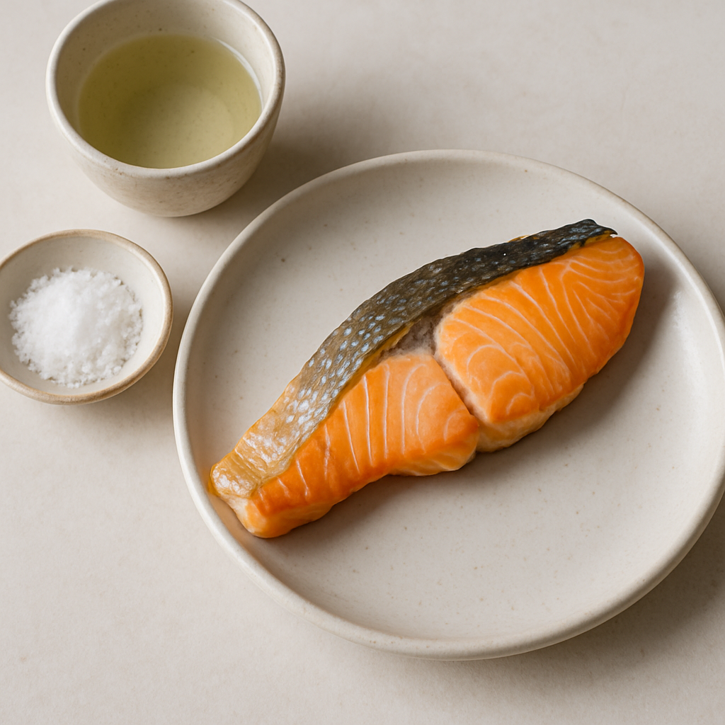 Japanese-Style Salted Salmon (Shiozake)