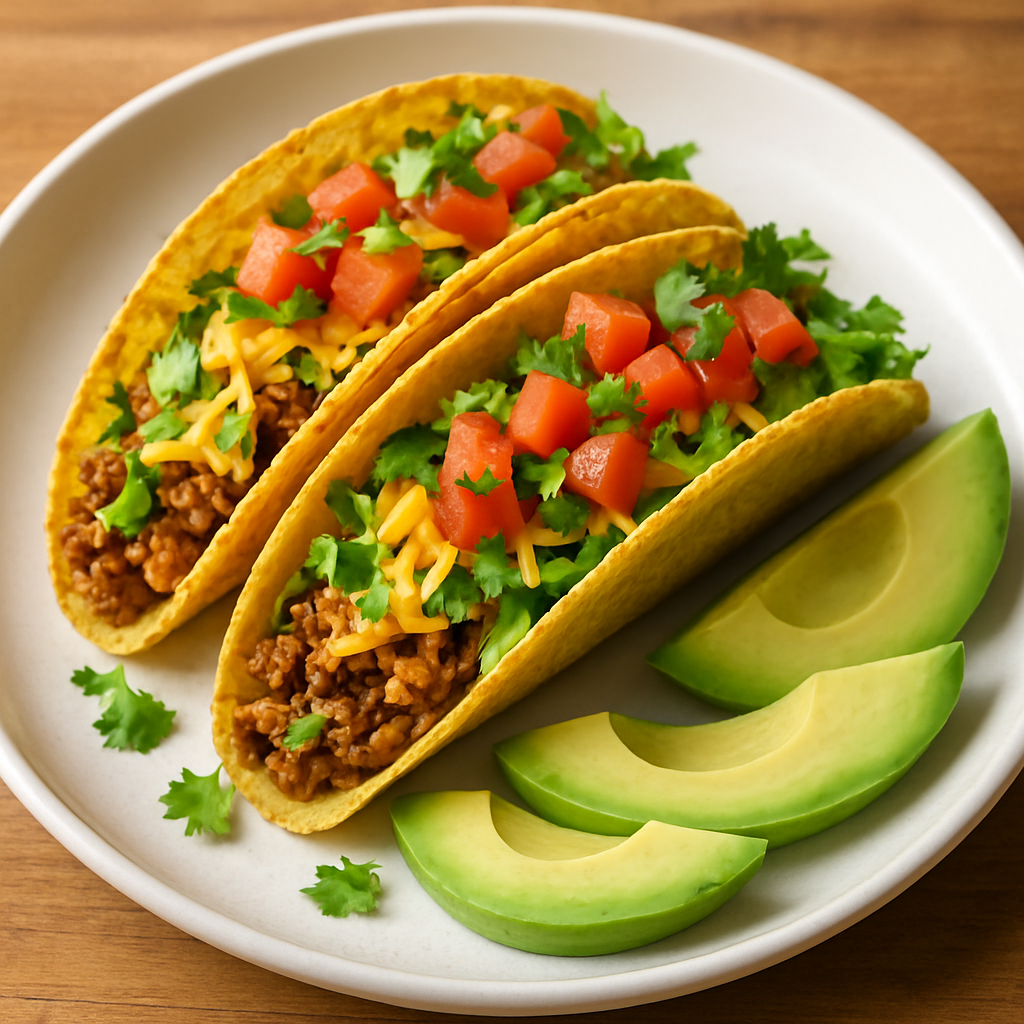 Baked Crunchy Tacos