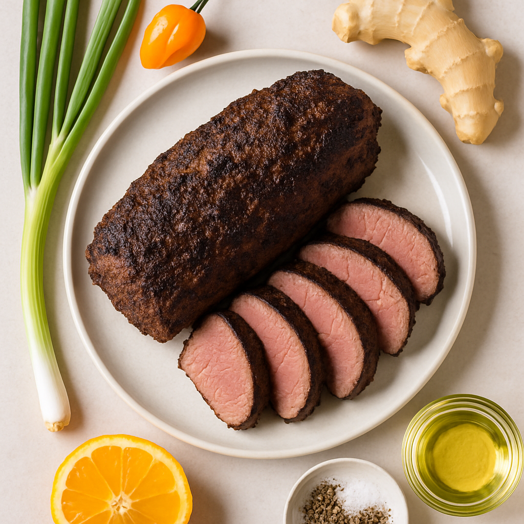 Solomillo de Res con Especias de Jerk