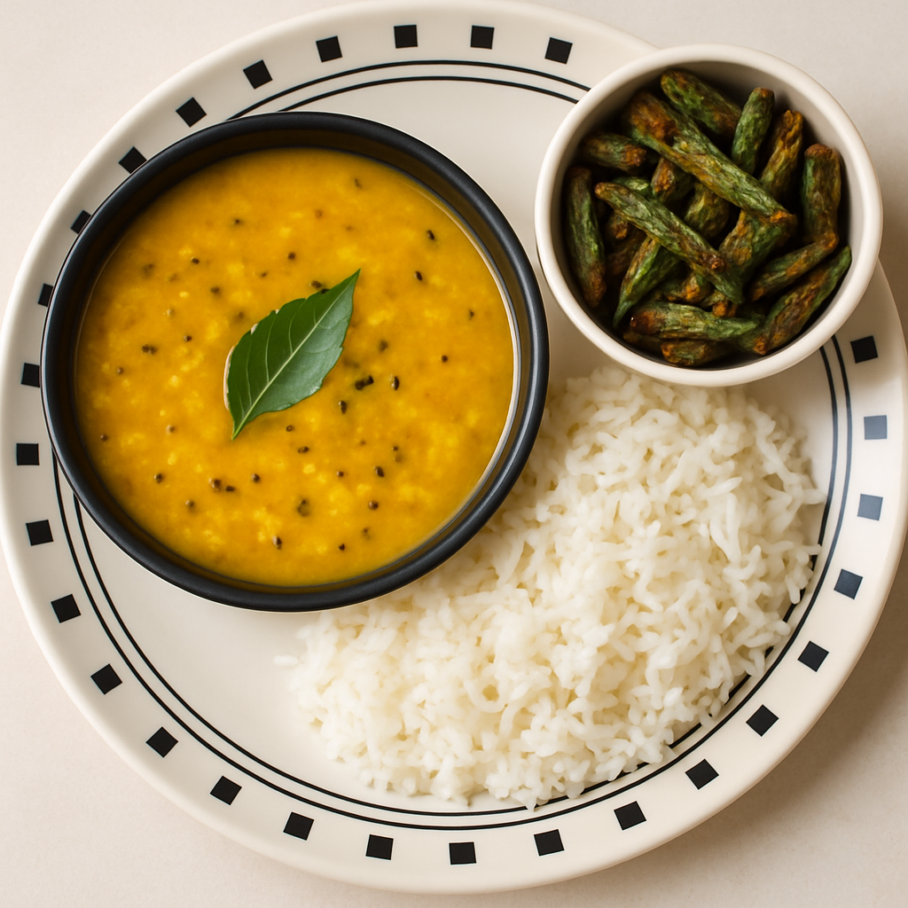 Varan Bhaat Goan Style