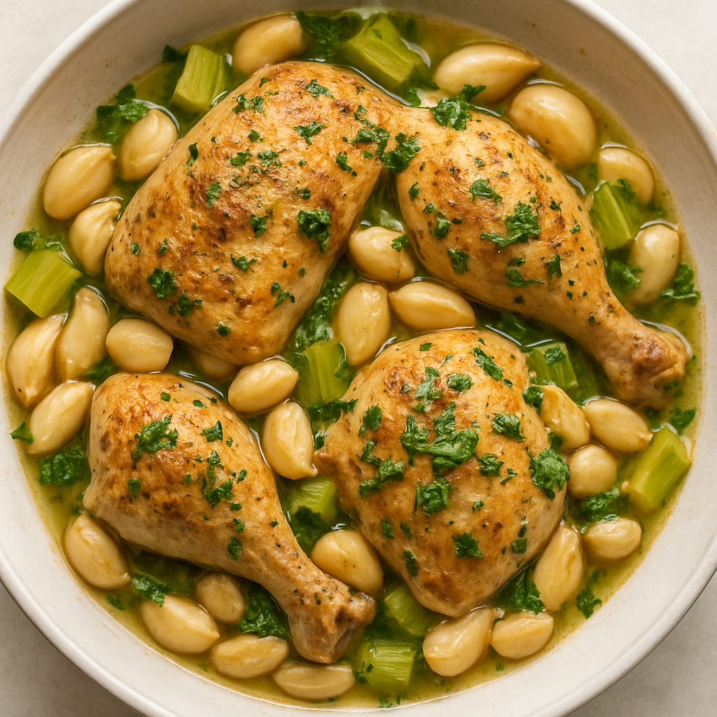 Chicken with 40 Cloves of Garlic