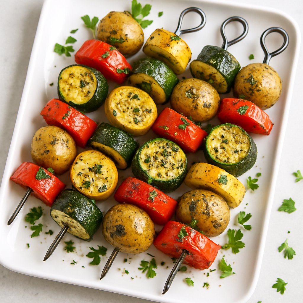 Garlic and Herb Mixed Vegetable Grill