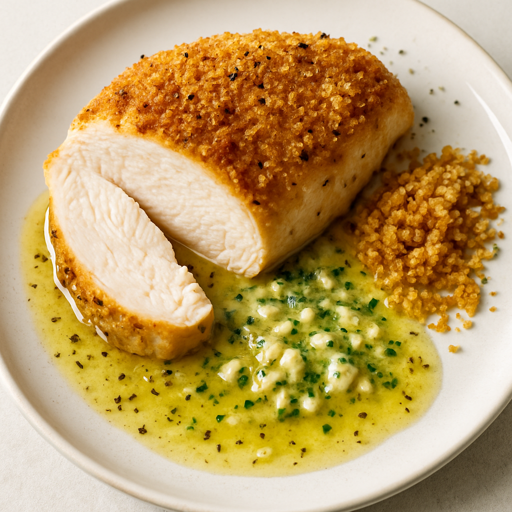 Pollo Kiev al Revés