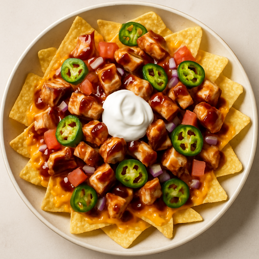 Grilled Chicken Nachos