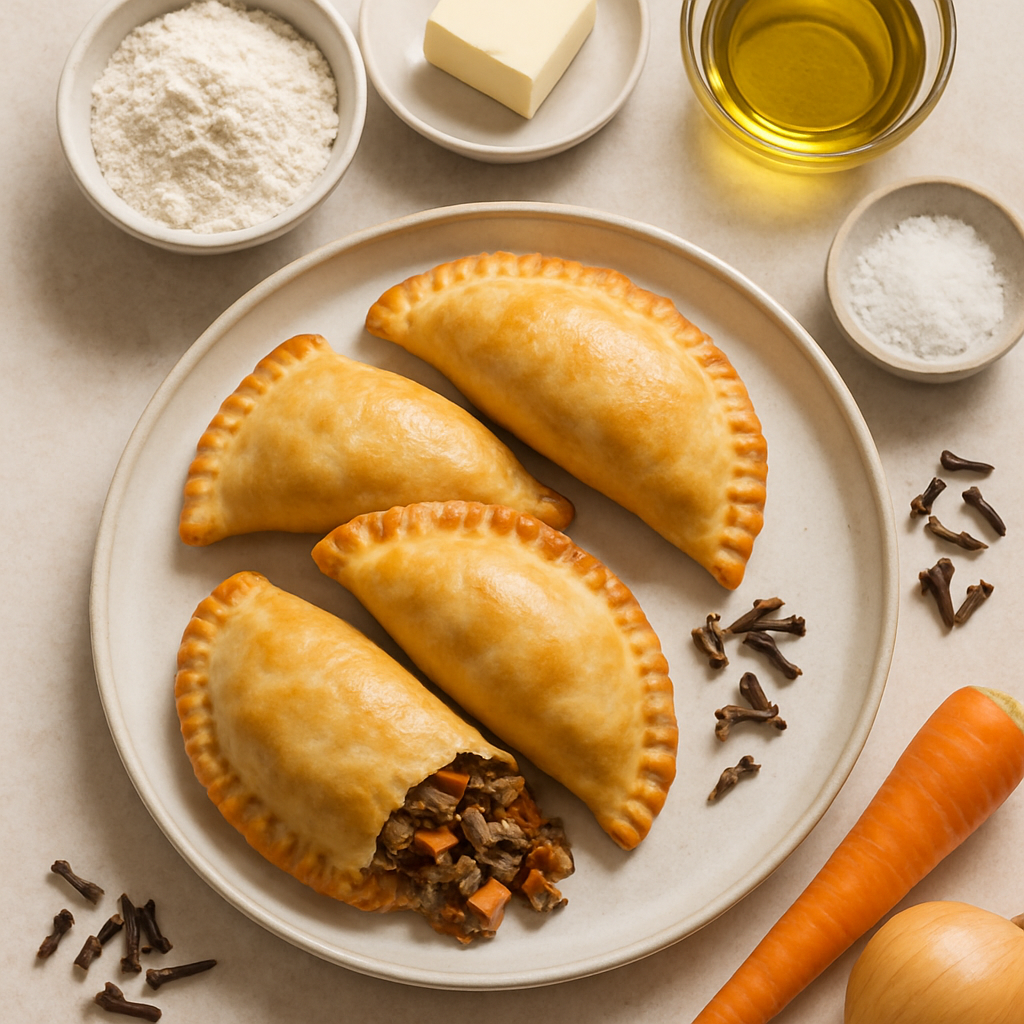 Beef Brisket Picadillo-Stuffed Empanadas