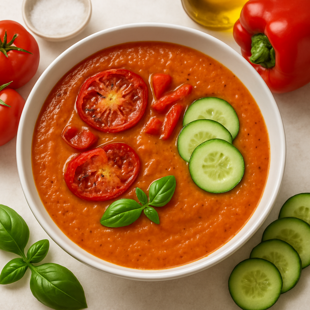 Roasted Tomato and Pepper Soup