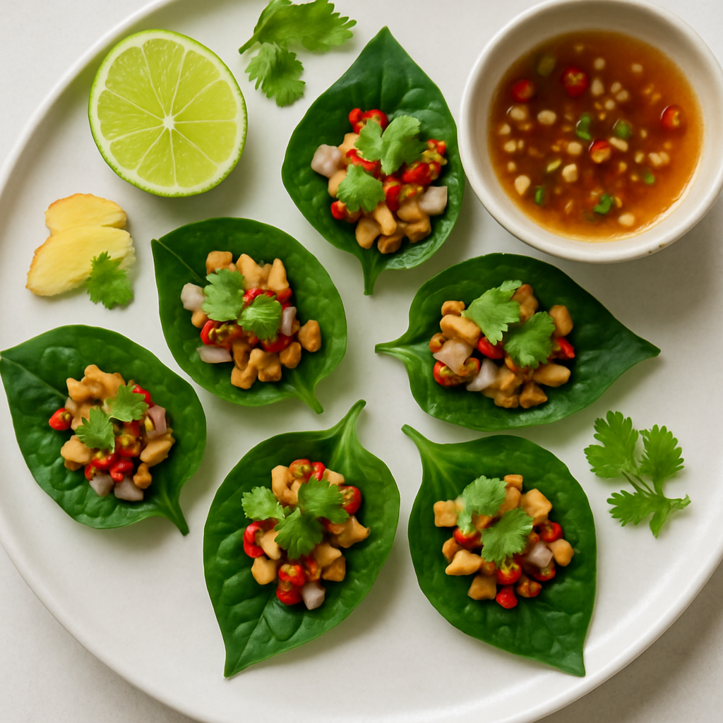 Thai Spinach Bites