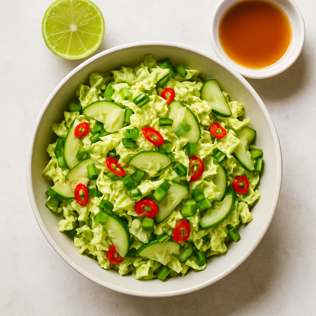 Thai Cucumber Slaw