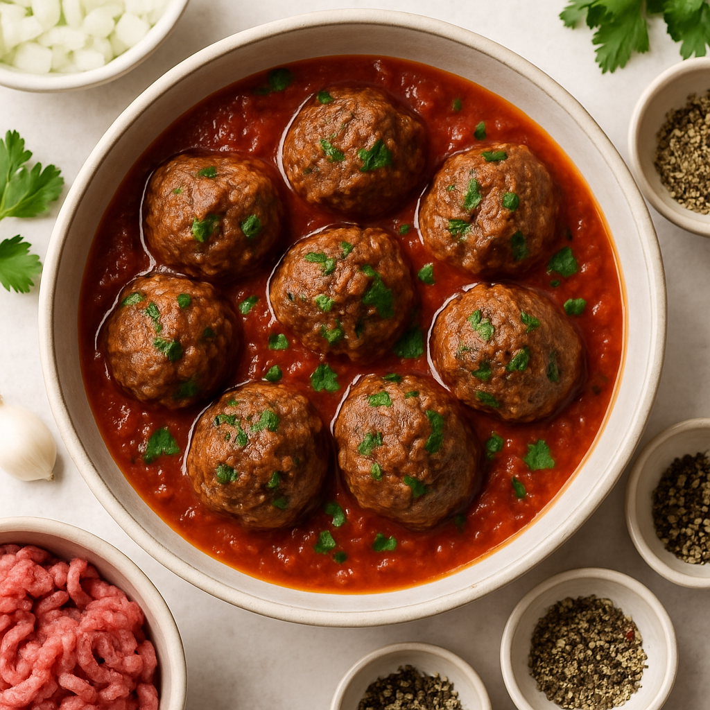 Whole30 Italian Meatballs with Marinara