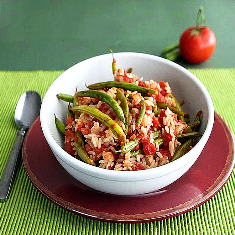 Green Bean and Rice Casserole