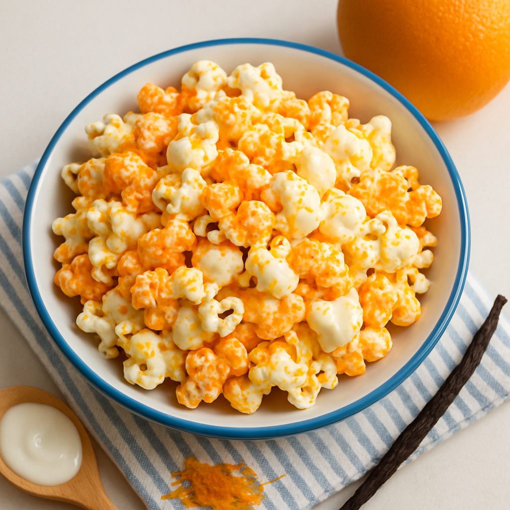 Palomitas de Naranja y Vainilla