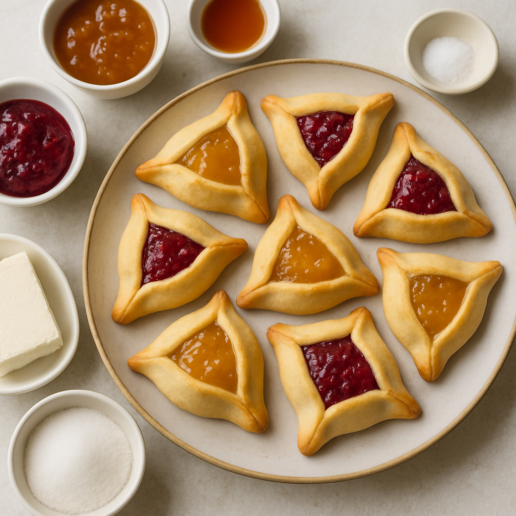 Orejas de Amán (Hamantaschen)
