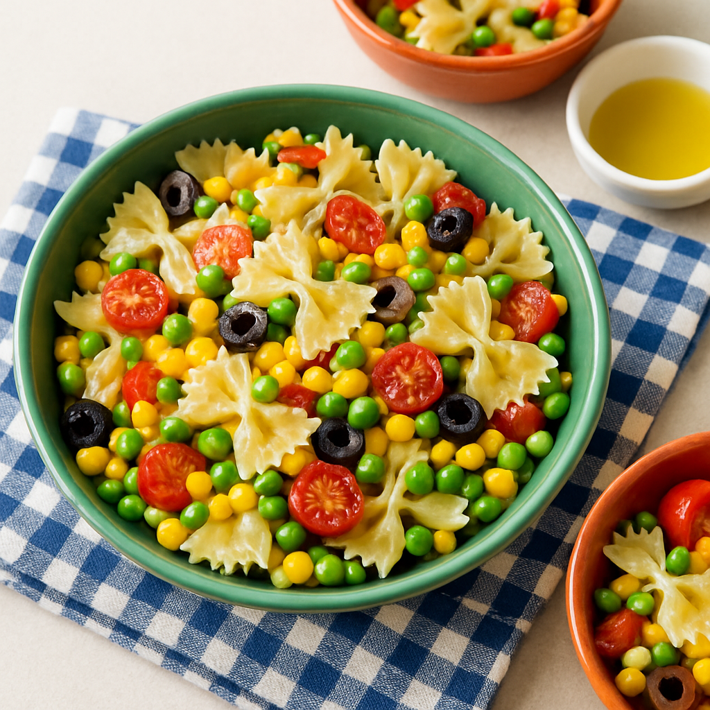Ensalada de Pasta Succotash de Verano