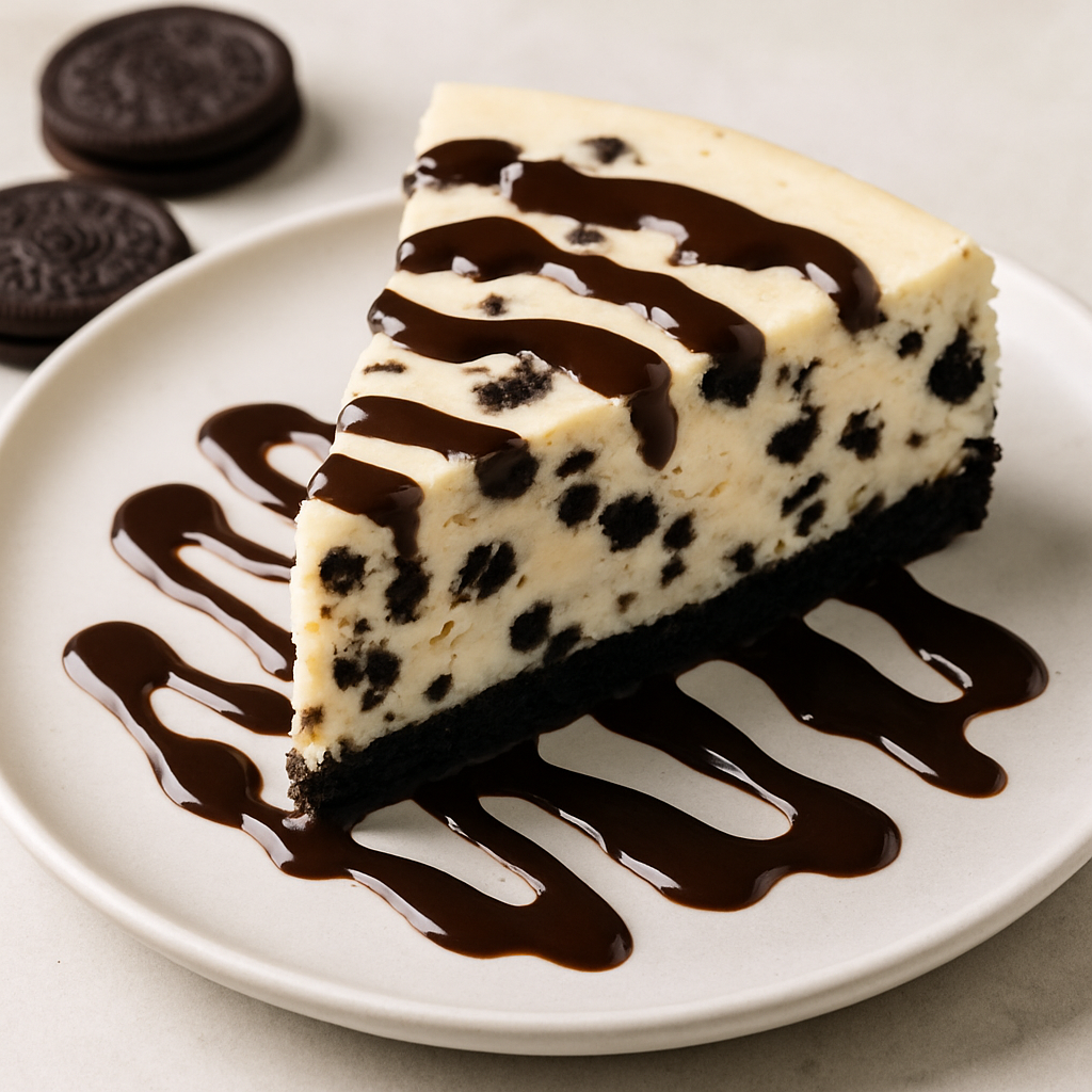 Pastel de Queso con Galletas Oreo sin Gluten
