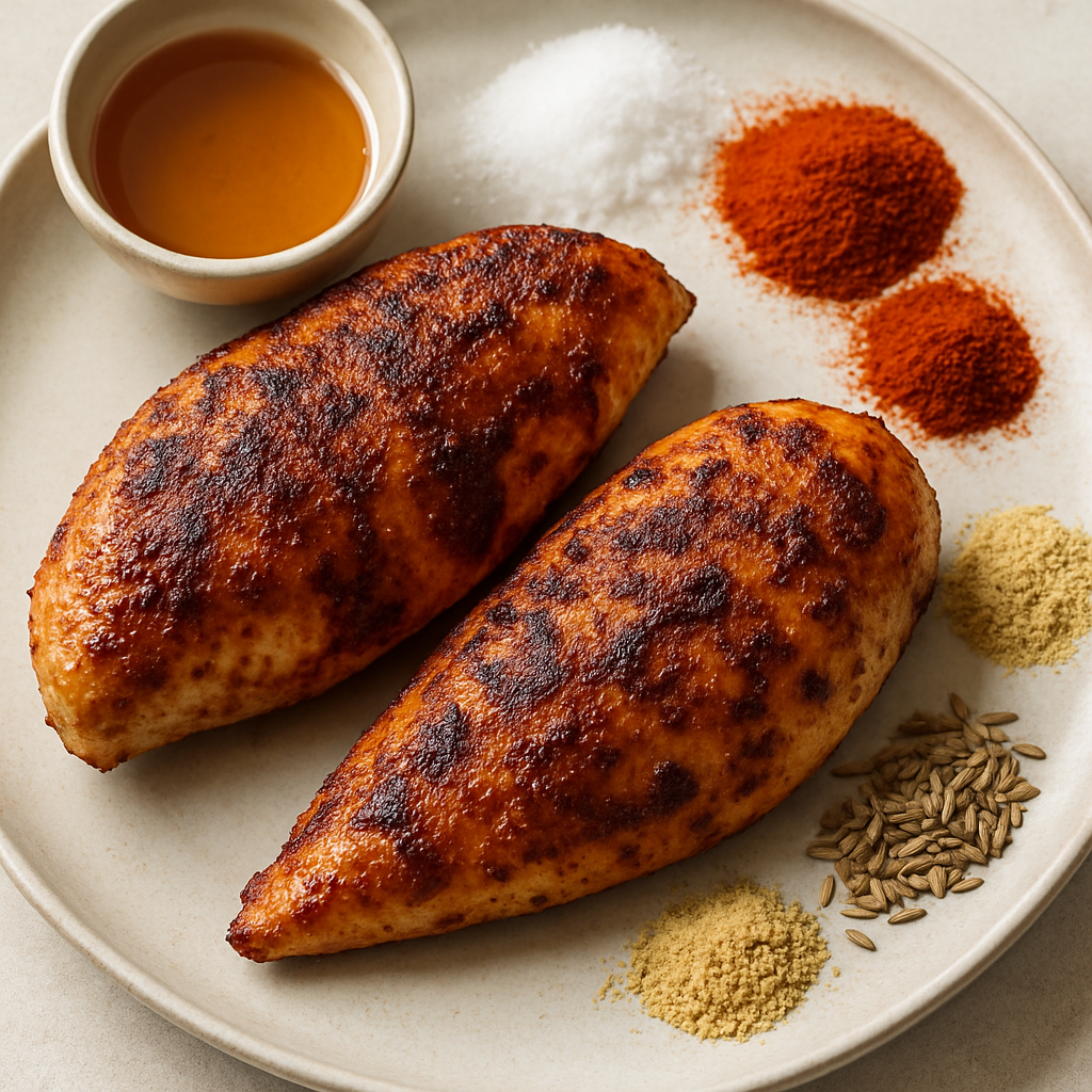 Spanish Spice-Rubbed Chicken Breasts
