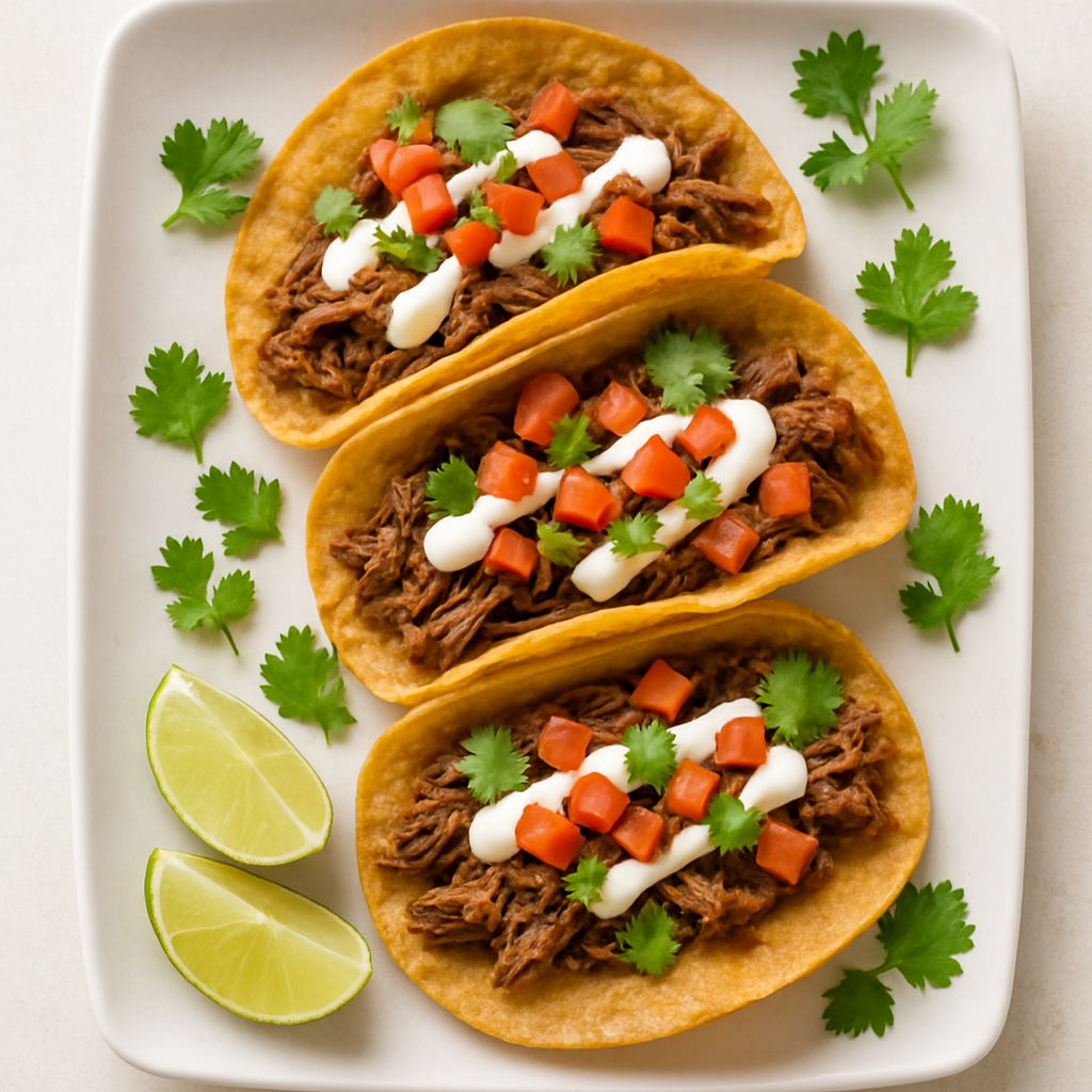 Shredded Beef Tacos