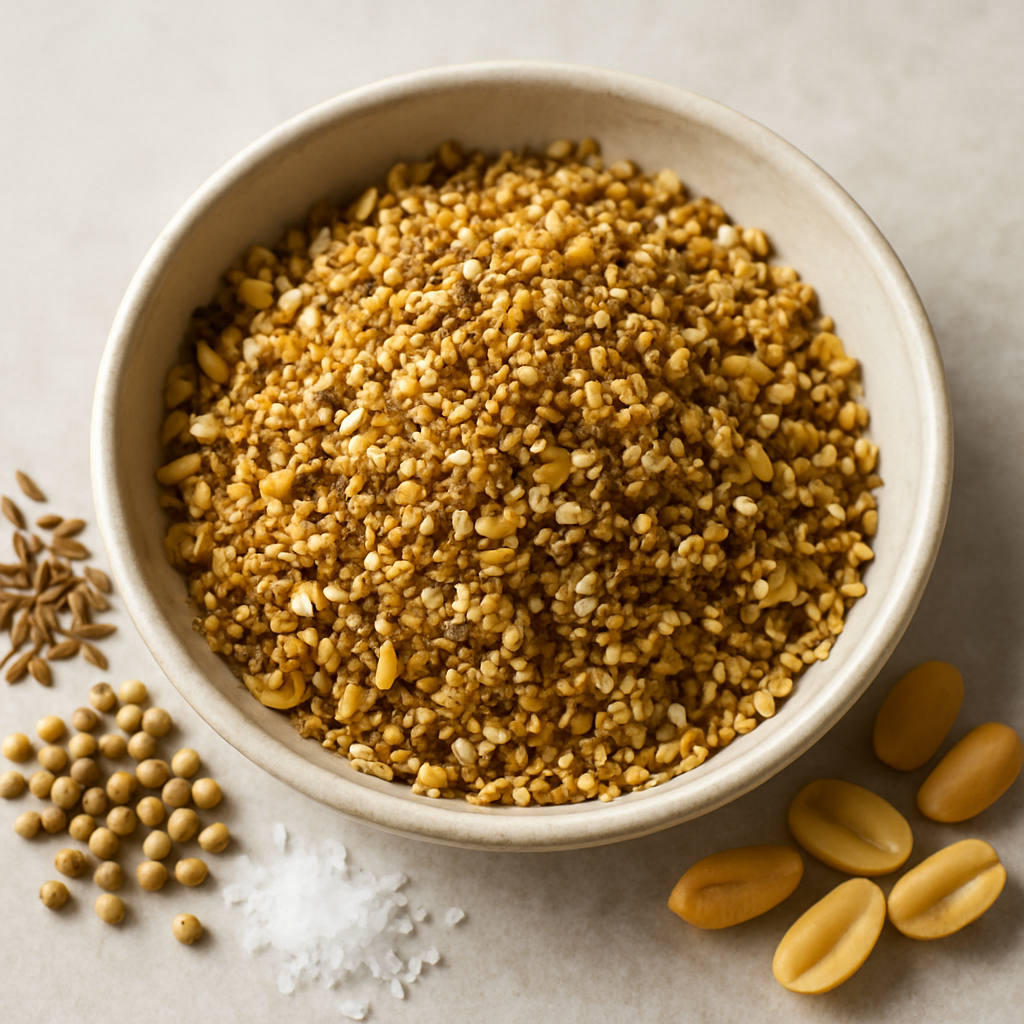 Dukkah: Mezcla Árabe de Frutos Secos y Especias