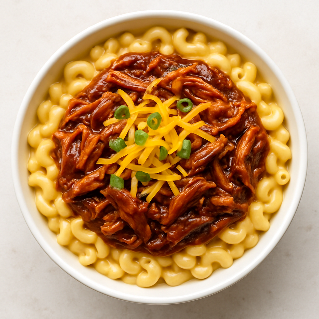 BBQ Chicken Mac & Cheese
