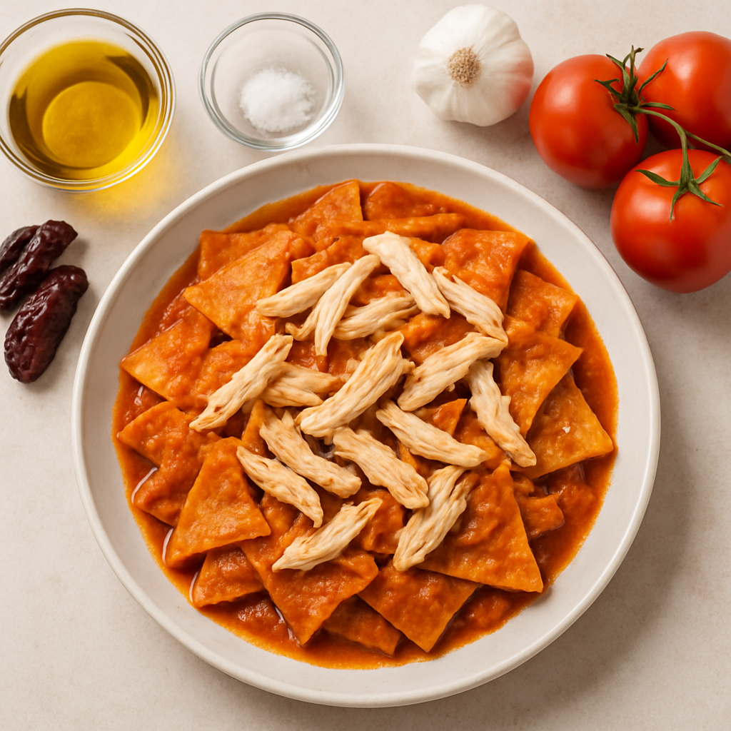 Chilaquiles de Pollo