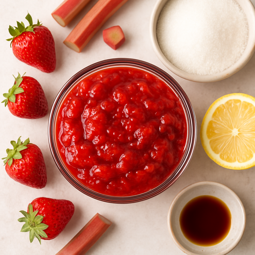 Strawberry Rhubarb Jam