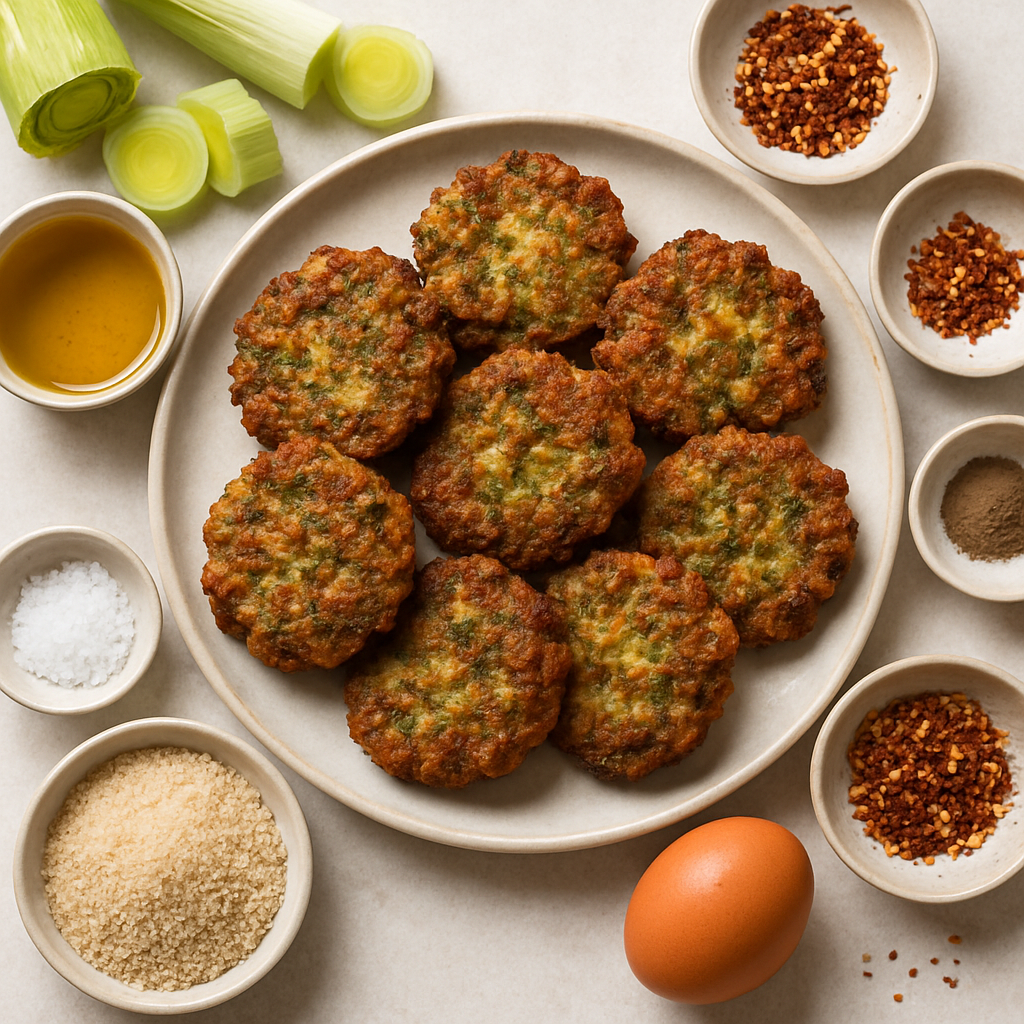 Keftes De Prasa – Sephardic-Style Leek Fritters