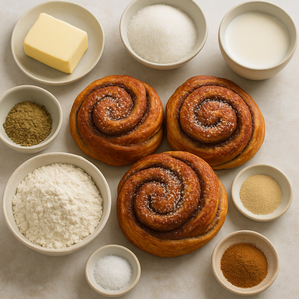 Skillingsboller - Norwegian Cinnamon Buns