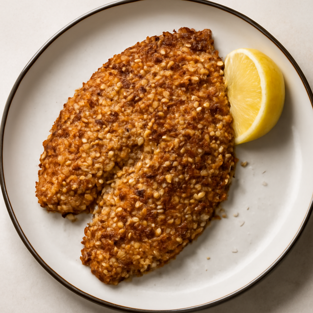 Almond Crusted Tilapia