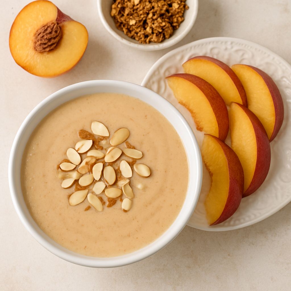 Chilled Peach Soup