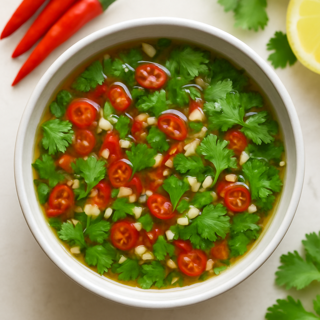 Salsa Tailandesa de Chile