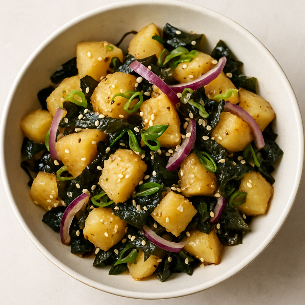 Soy, Seaweed, and Sesame Potato Salad