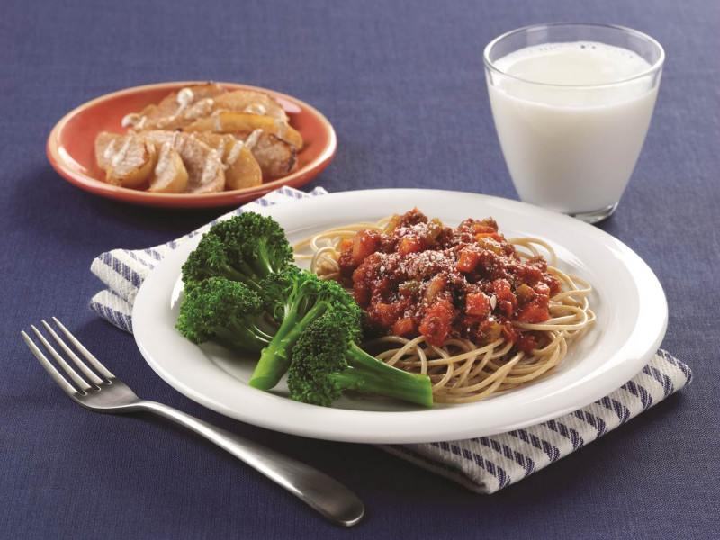 Spaghetti with Quick Meat Sauce