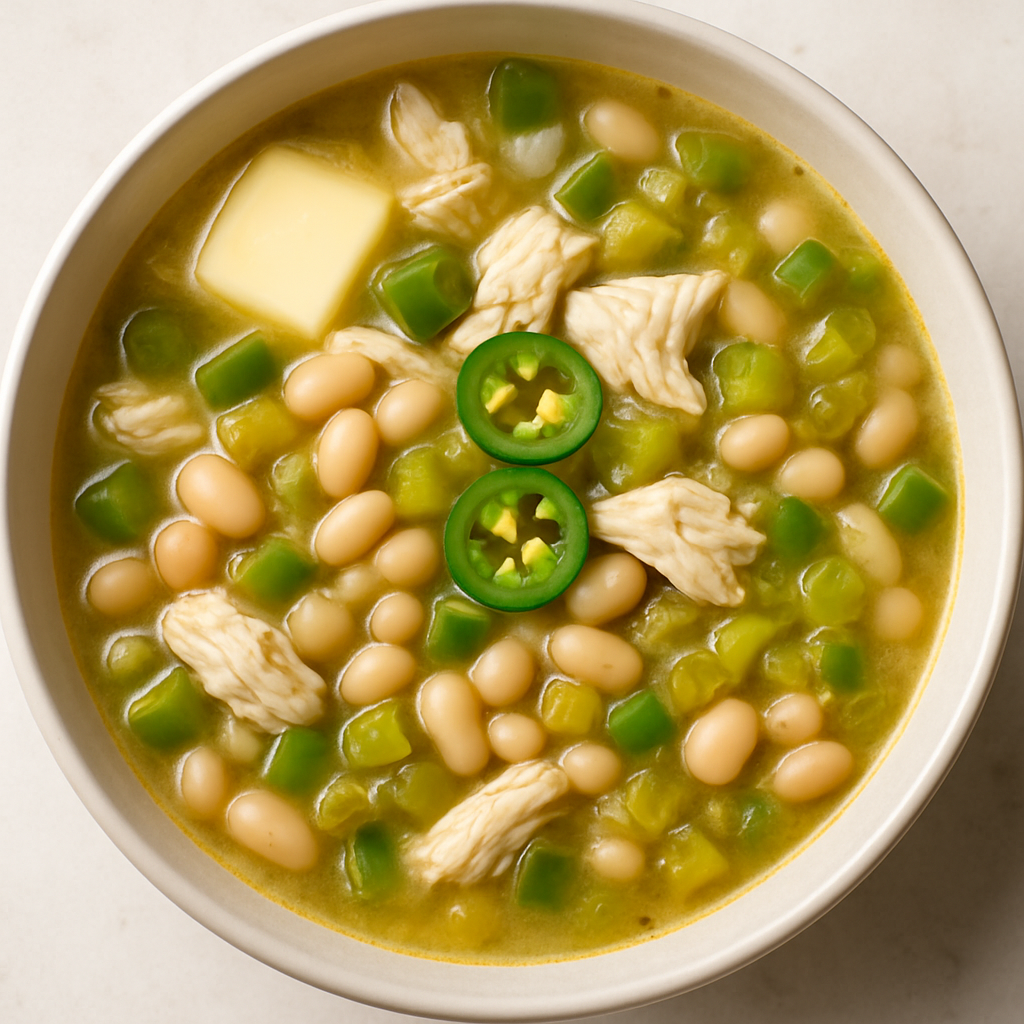 Chili Blanco con Pollo
