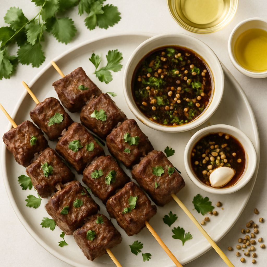Asian Beef Kaboom Kabobs